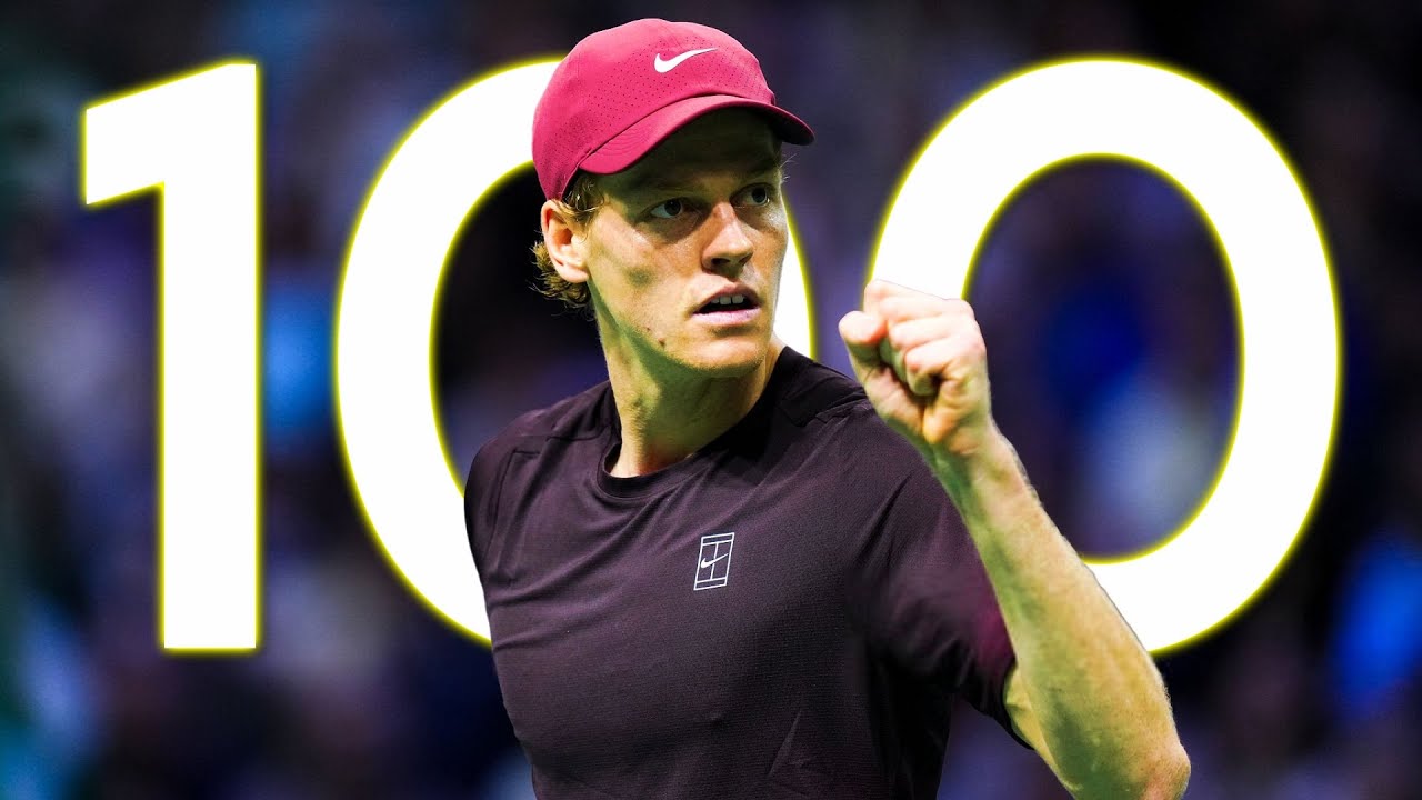 Jannik Sinner - Top 100 ATP Career Points... So far! ● 4K