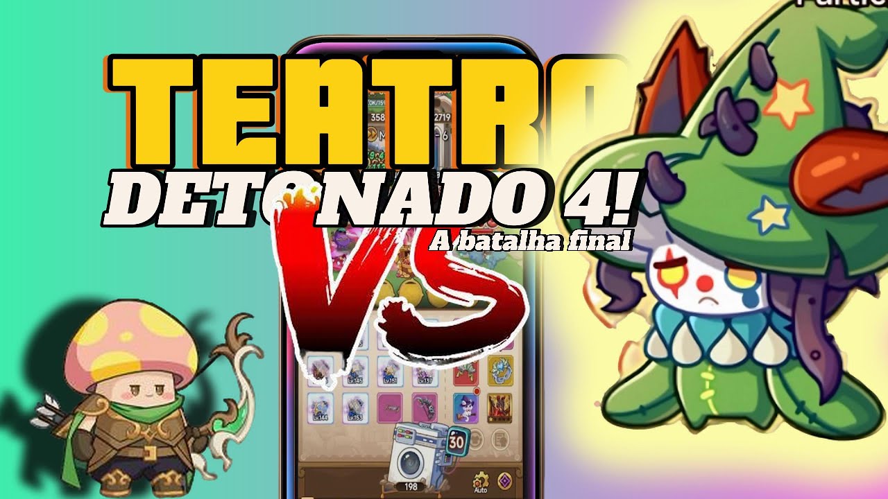 🆚 BUILD MATADORA DE FANTASMAS NO TEATRO 4 | LEGENDS OF MUSHROOM | @legendofmushroom