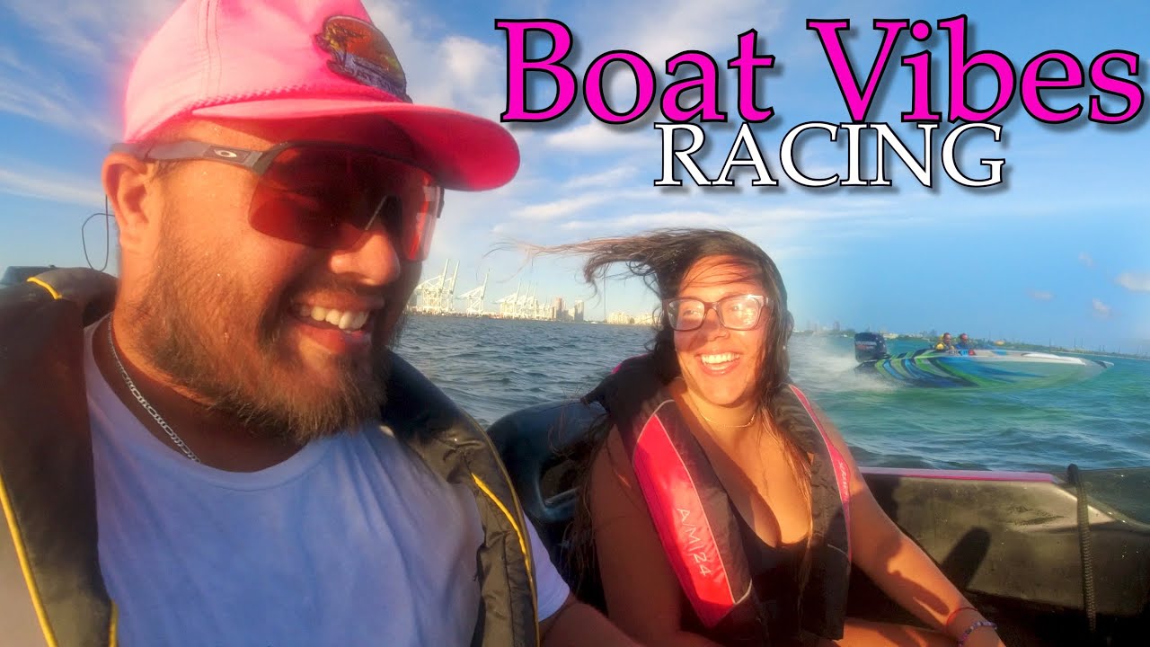 RACING AROUND MIAMI IN OUR SMALL CATAMARANS ( 21 skater vs 21 Talon )