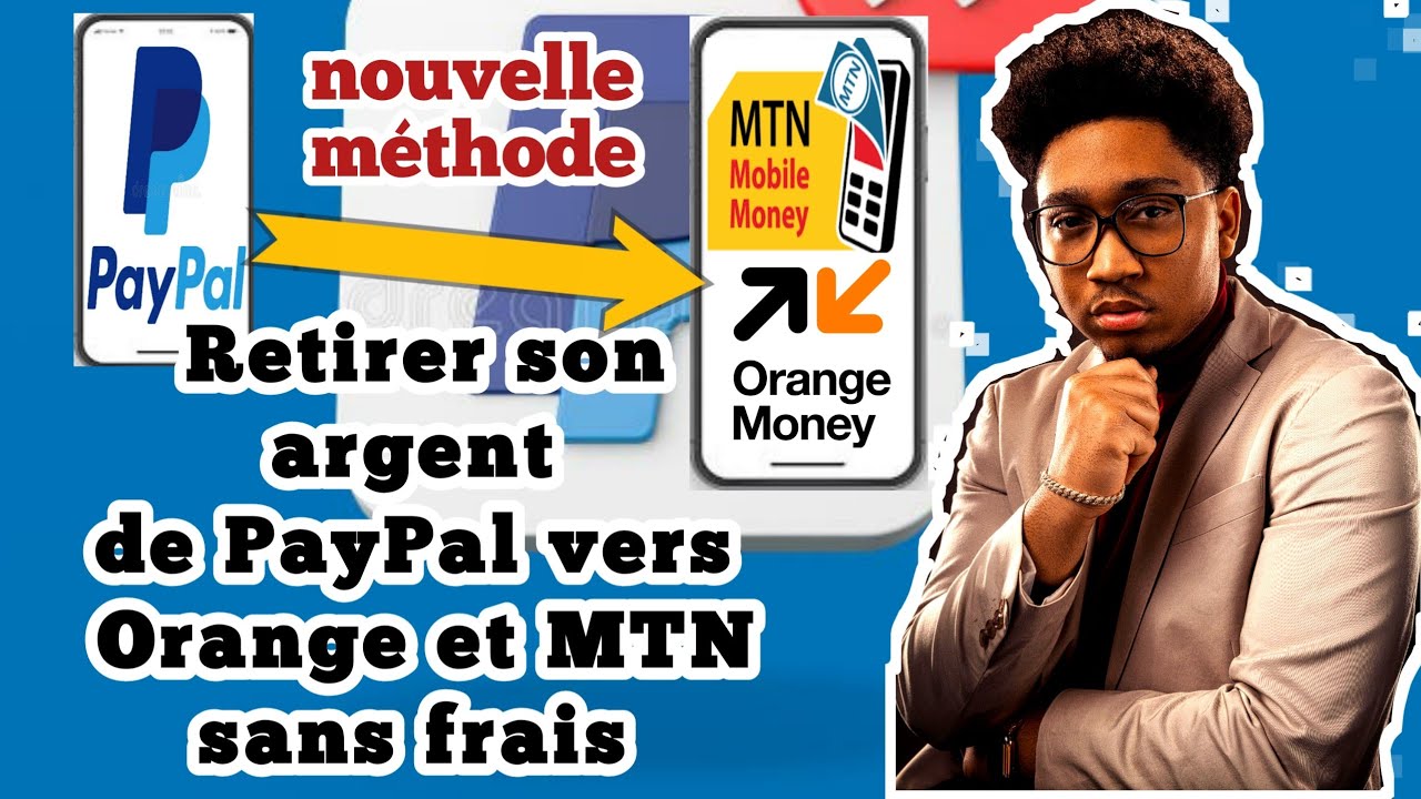 comment transférer l'argent de PayPal vers Orange money