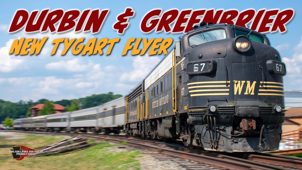Durbin & Greenbrier Valley Railroad | New Tygart Flyer | Western Maryland F Units