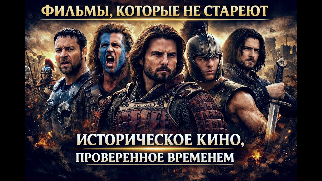 Исторические фильмы, которые смотрятся на одном дыхании