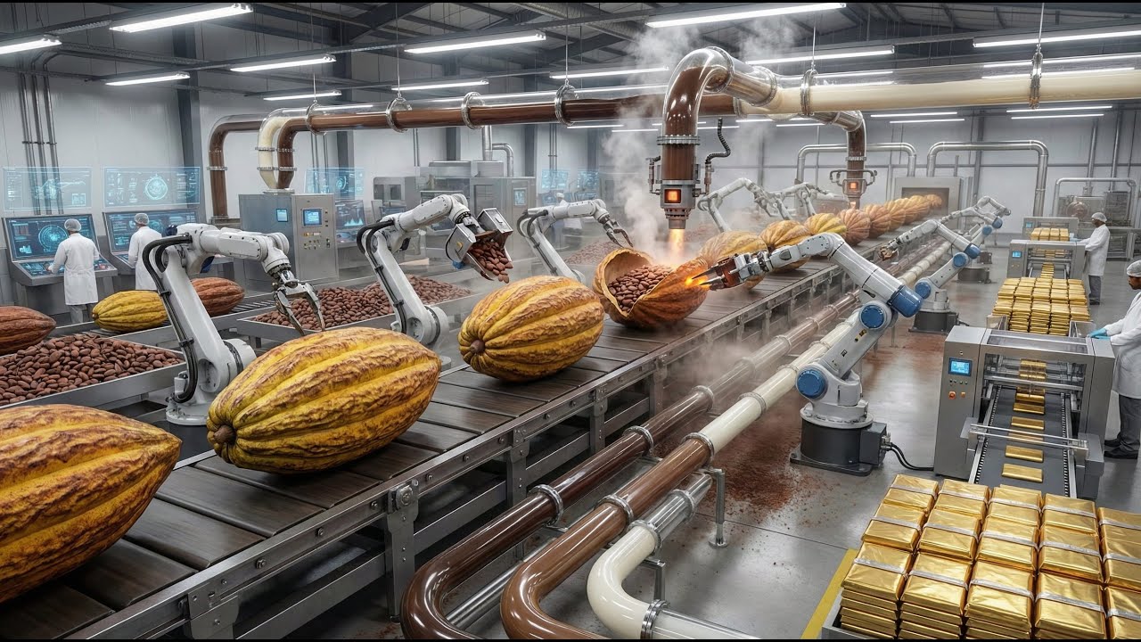 Dentro de la Fábrica Más Grande de Chocolate en LATAM – Del Cacao a Barras Premium