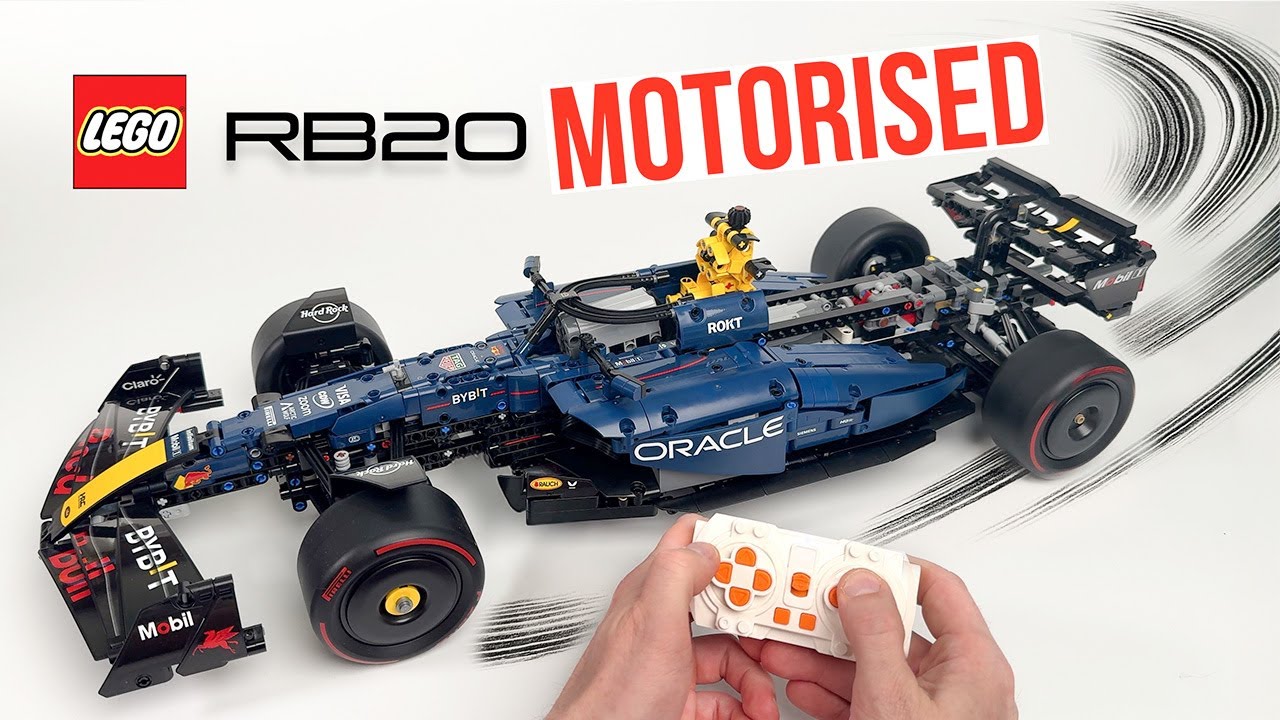 LEGO RB20 Motorised – You’ve Never Seen It Like This!