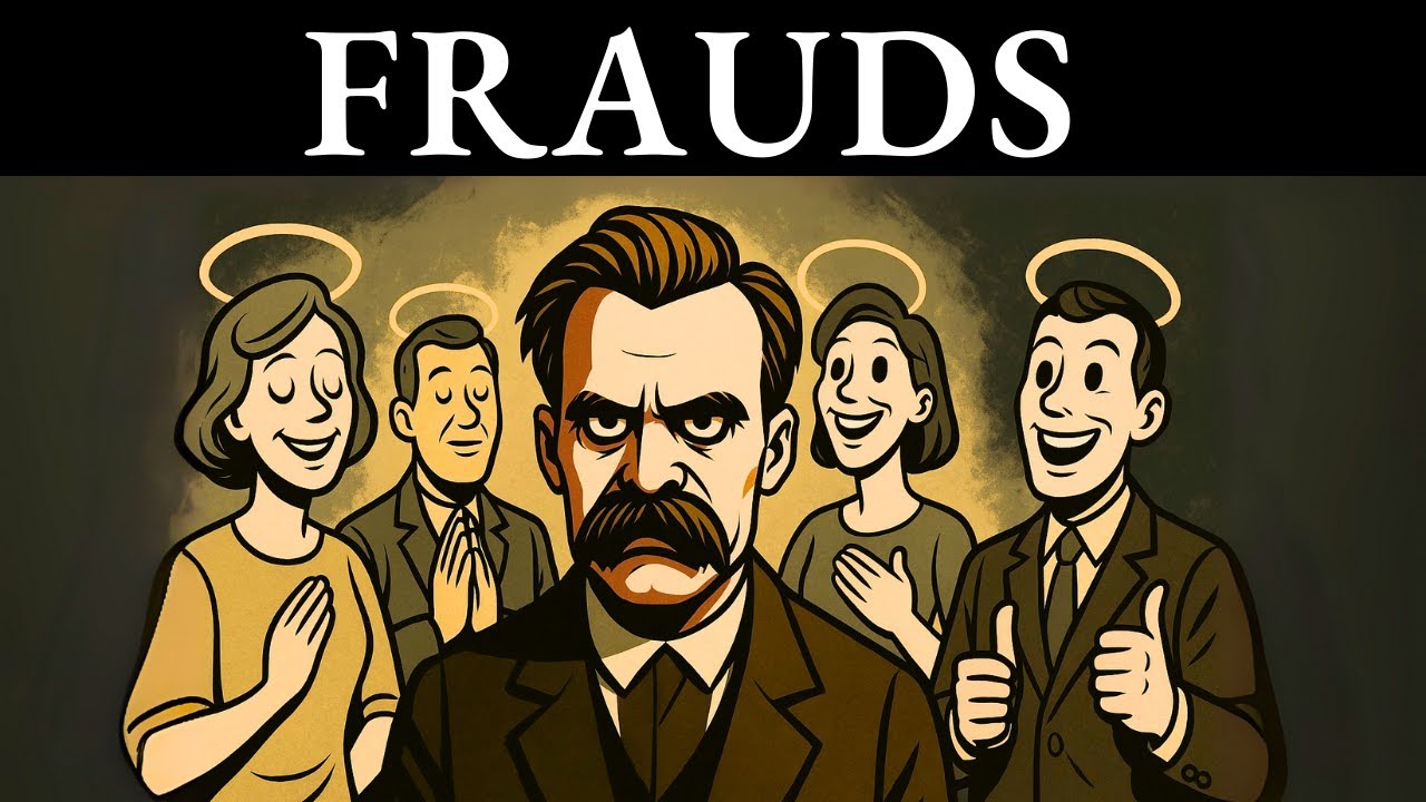 You are surrounded by the weak disguised as the virtuous &mdash; Nietzsche
