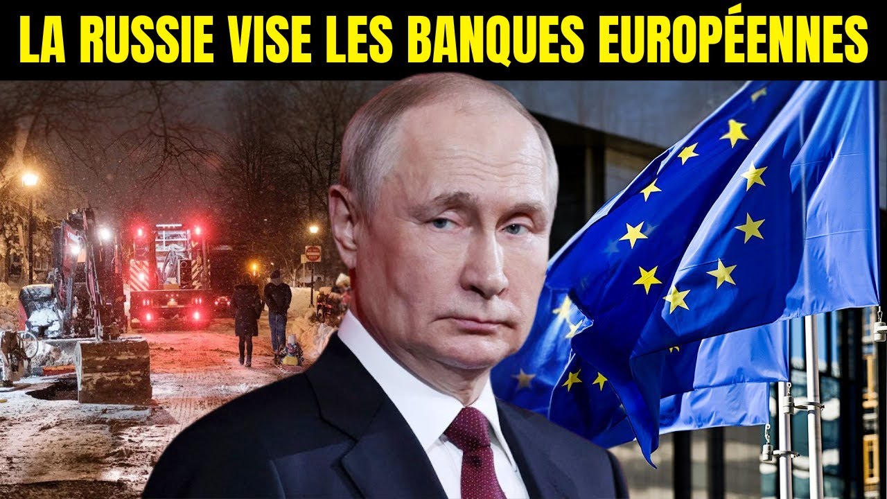 La Russie Contre-Attaque : 230 Milliards d'actifs européens saisis ? (Panique Bancaire)