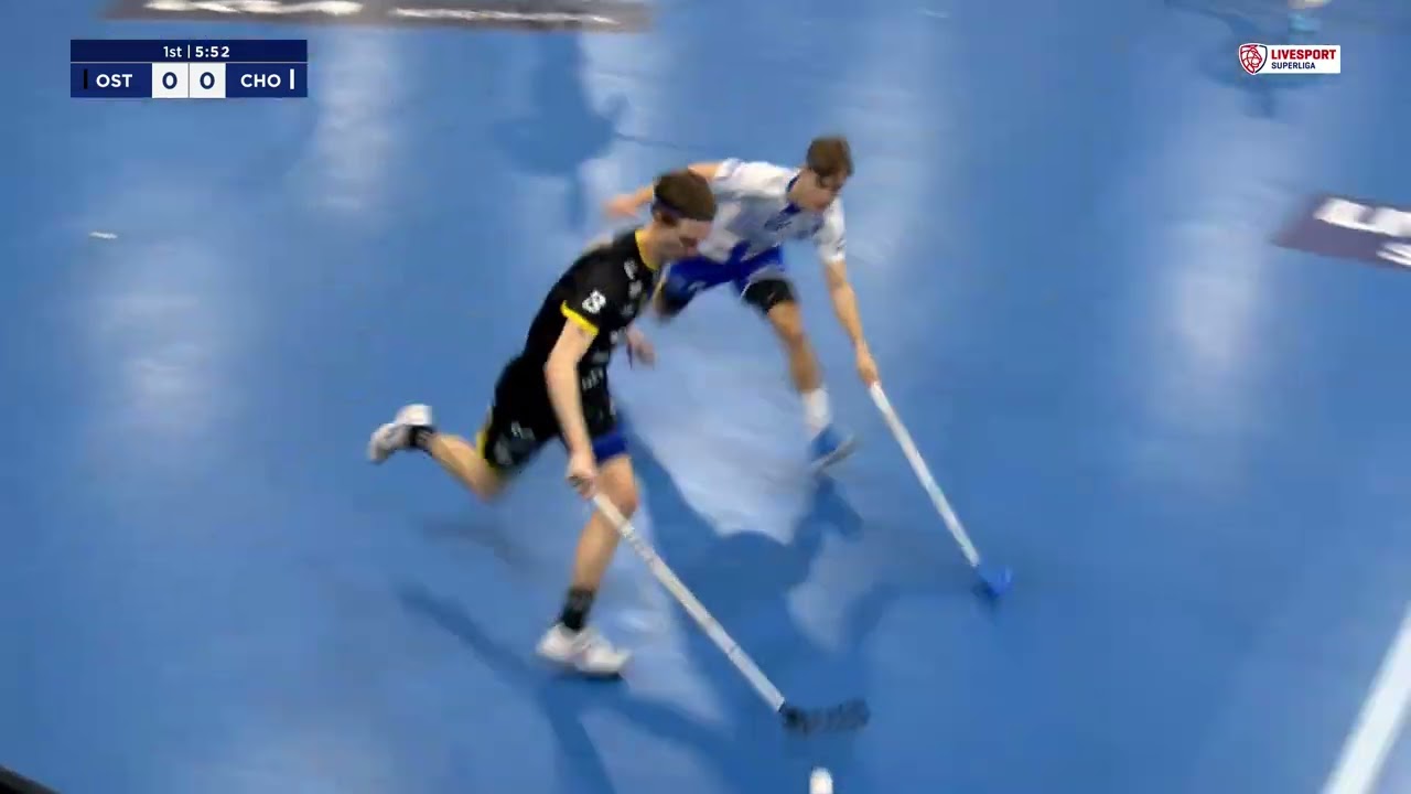 Sestřih | LIVESPORT SUPERLIGA - 25. KOLO:FBC ČPP Bystroň Group Ostrava – FAT PIPE FLORBAL CHODOV