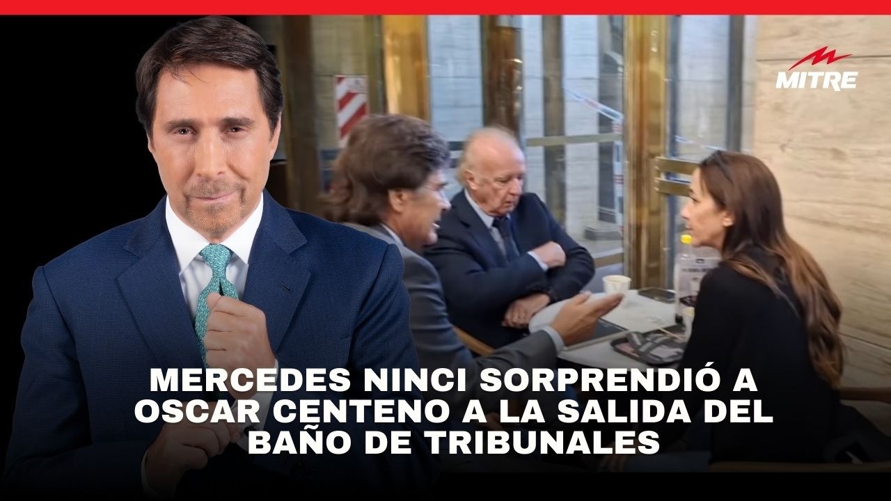 Mercedes Ninci sorprendió a Ernesto Clarens a la salida del baño de Tribunales