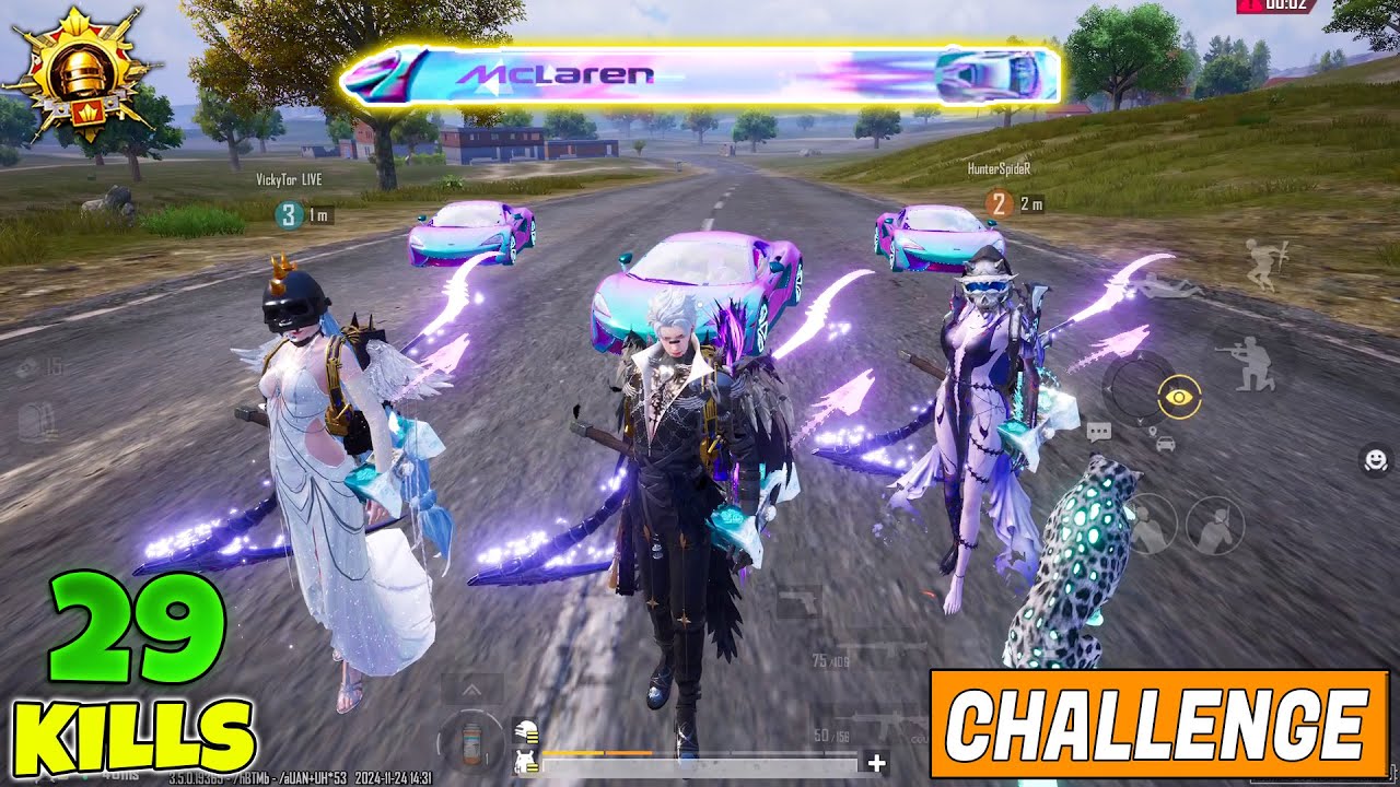 😱 OMG !! USING MY NEW MYTHIC MCLAREN SPECIAL SKIN TO CHALLENGE GOD LEVEL ENEMIES IN LAST ZONE BGMI