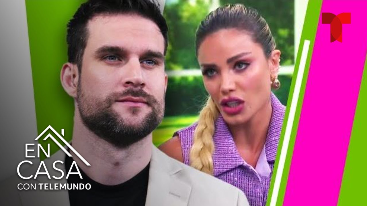 Aleska y Clovis protagonizan inc&oacute;modo debate en vivo por tema de exparejas | En Casa Con Telemundo