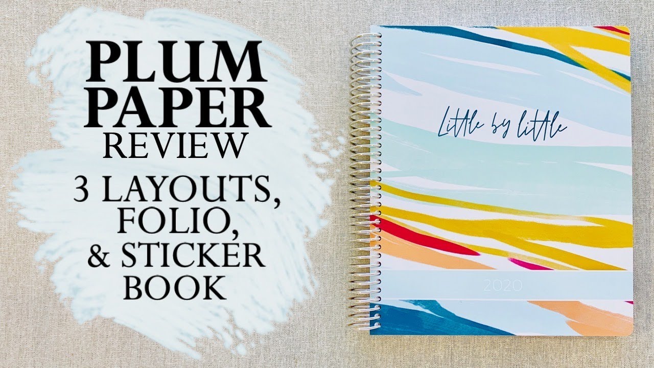 PLUM PAPER PLANNERS {WEEKLY + DAILY }