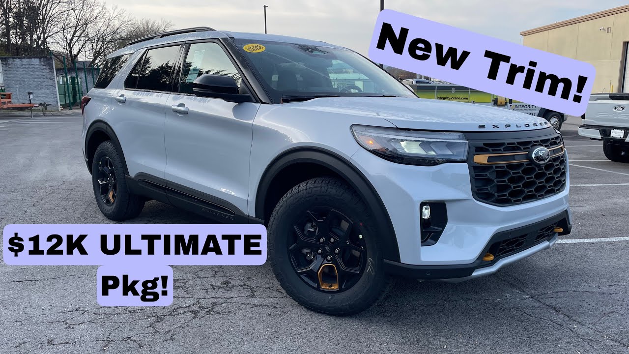 Тест-драйв и обзор Ford Explorer Tremor Ultimate POV 2026 года