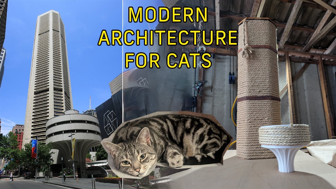 Turning a Sydney landmark into a cat scratcher.