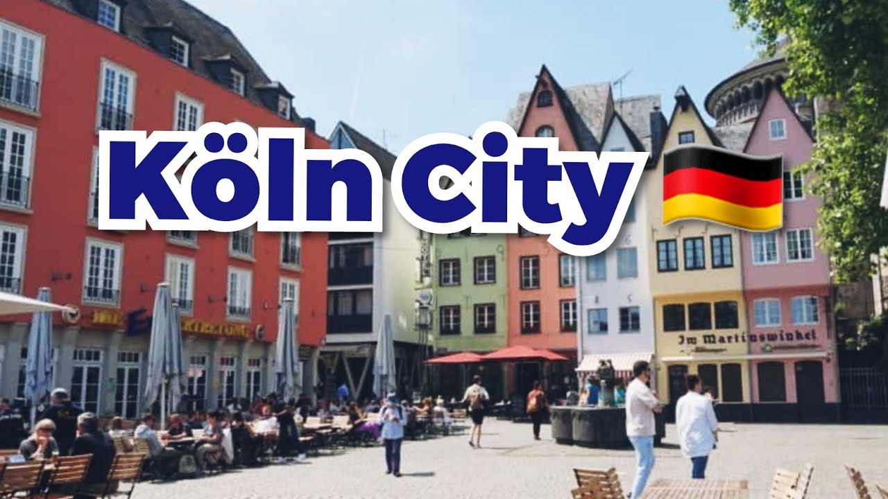 4k Köln City 🇩🇪 Germany Cologne Walk in Tour Ultra HD Video