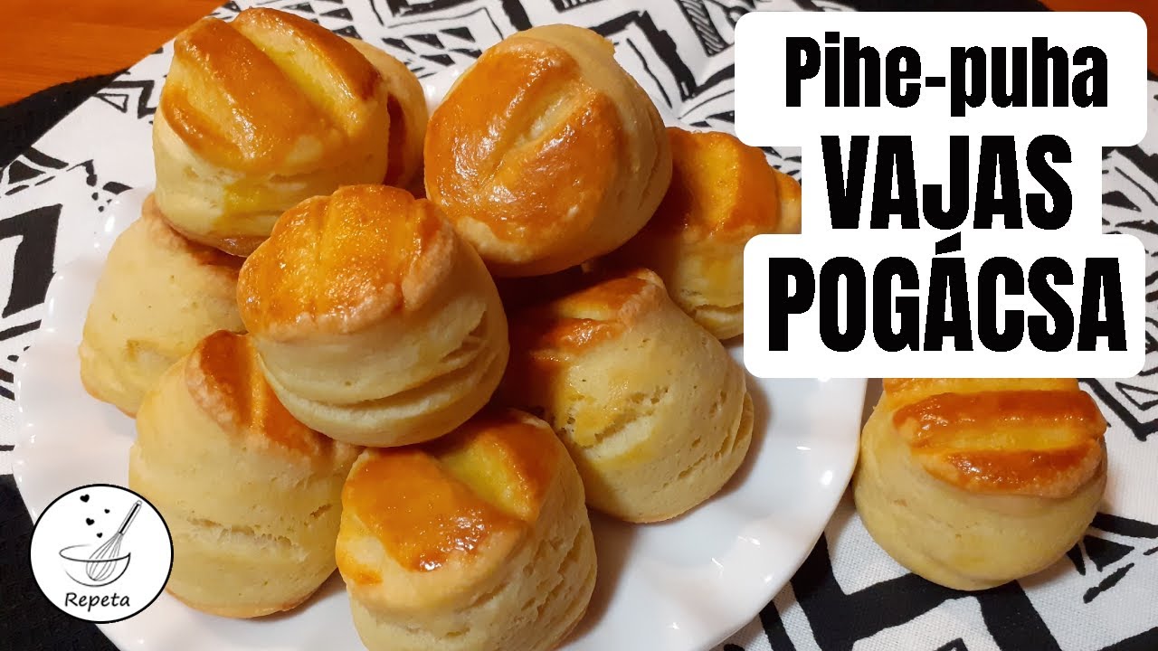 Vajas pogácsa 💕 Pihe-puha, omlós, másnap is friss! – cukrász recept alapján