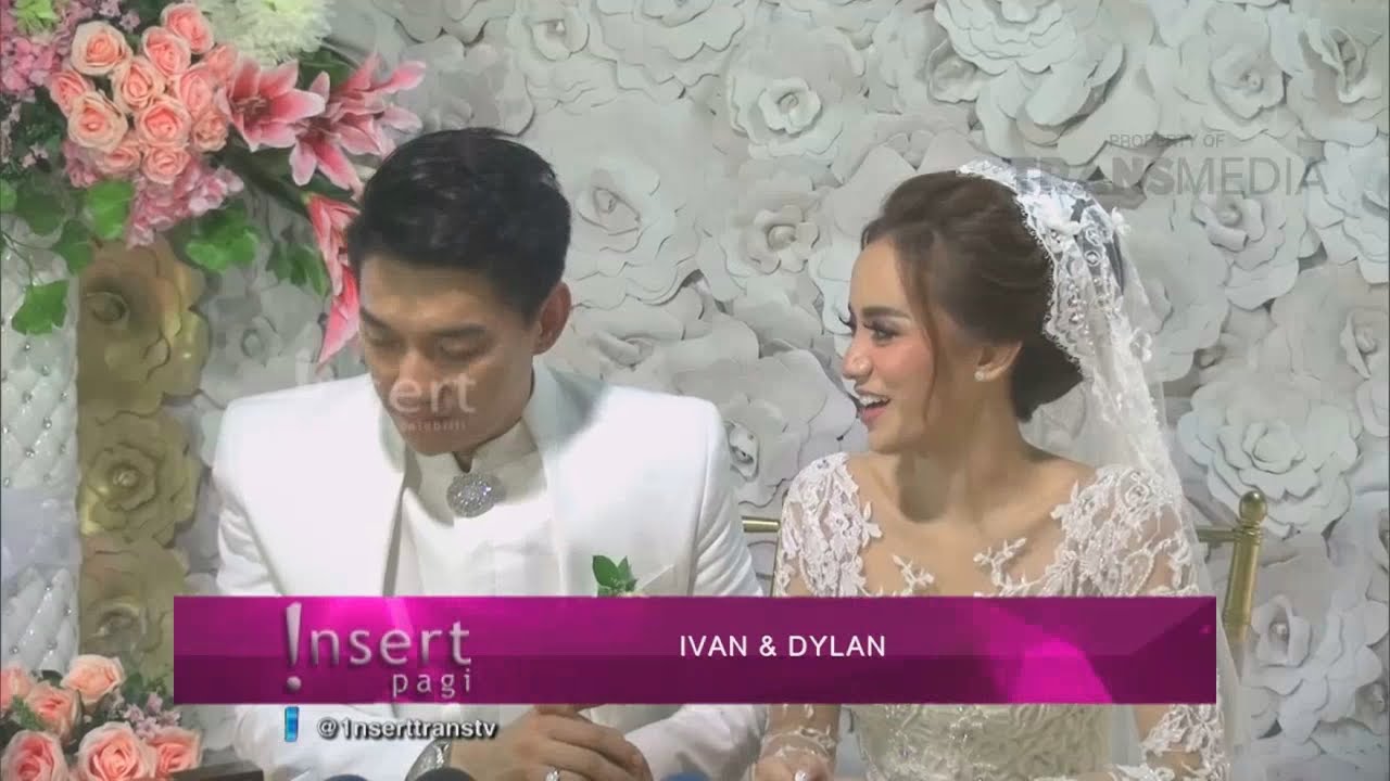 Ivan Seventeen dan Dylan Sahara Resmi Menikah