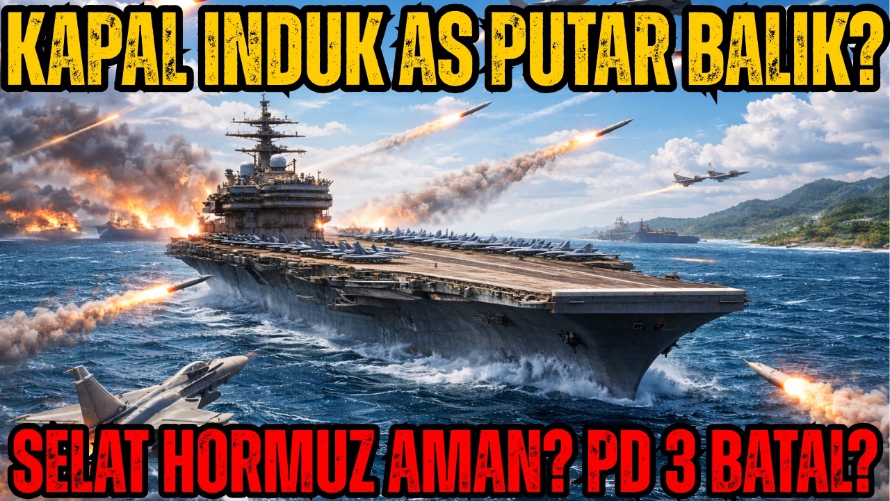 PD 3 BATAL? ARMADA AS MENDADAK MUNDUR DARI IRAN! ⚠️ ADA APA SEBENARNYA?