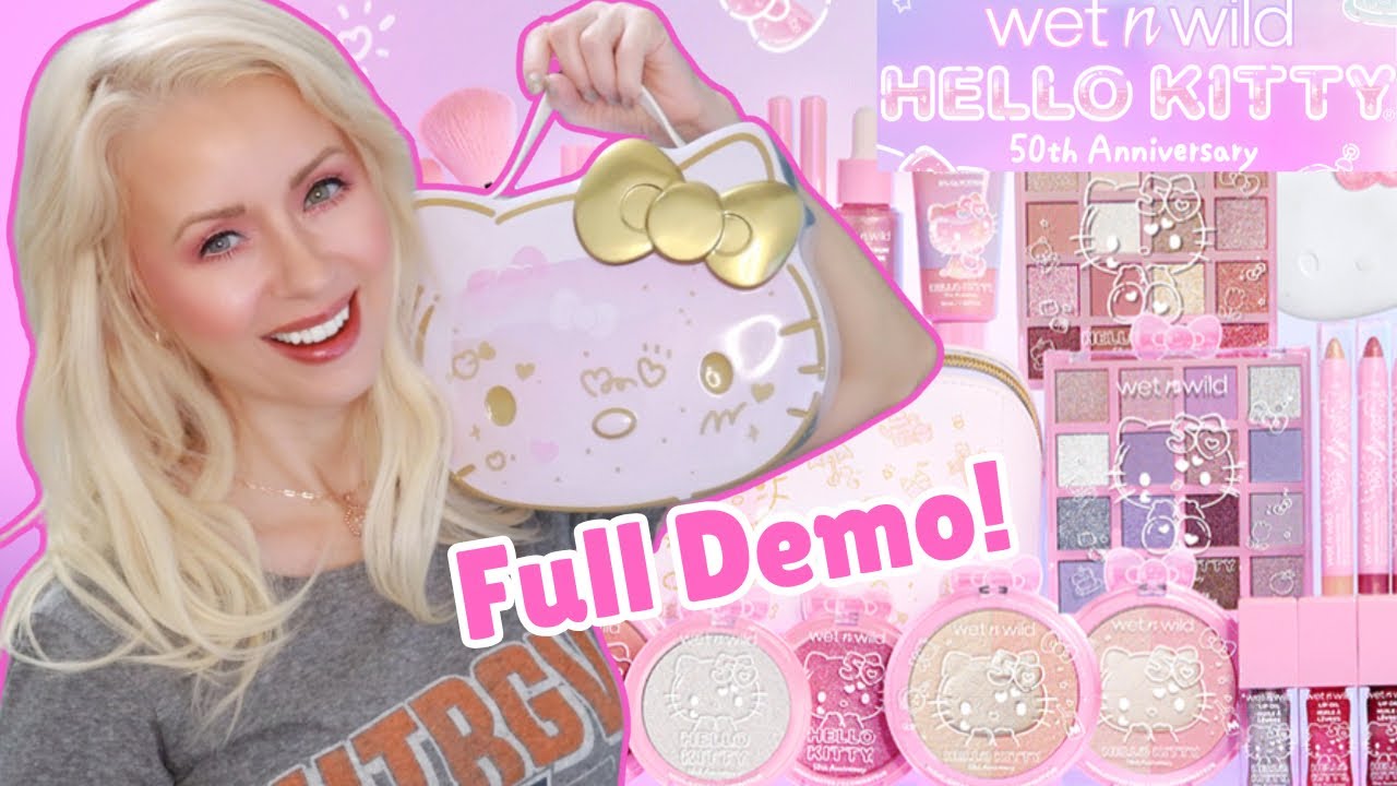 NEW Wet n Wild x Hello Kitty PR Box REVIEW + Full DEMO!