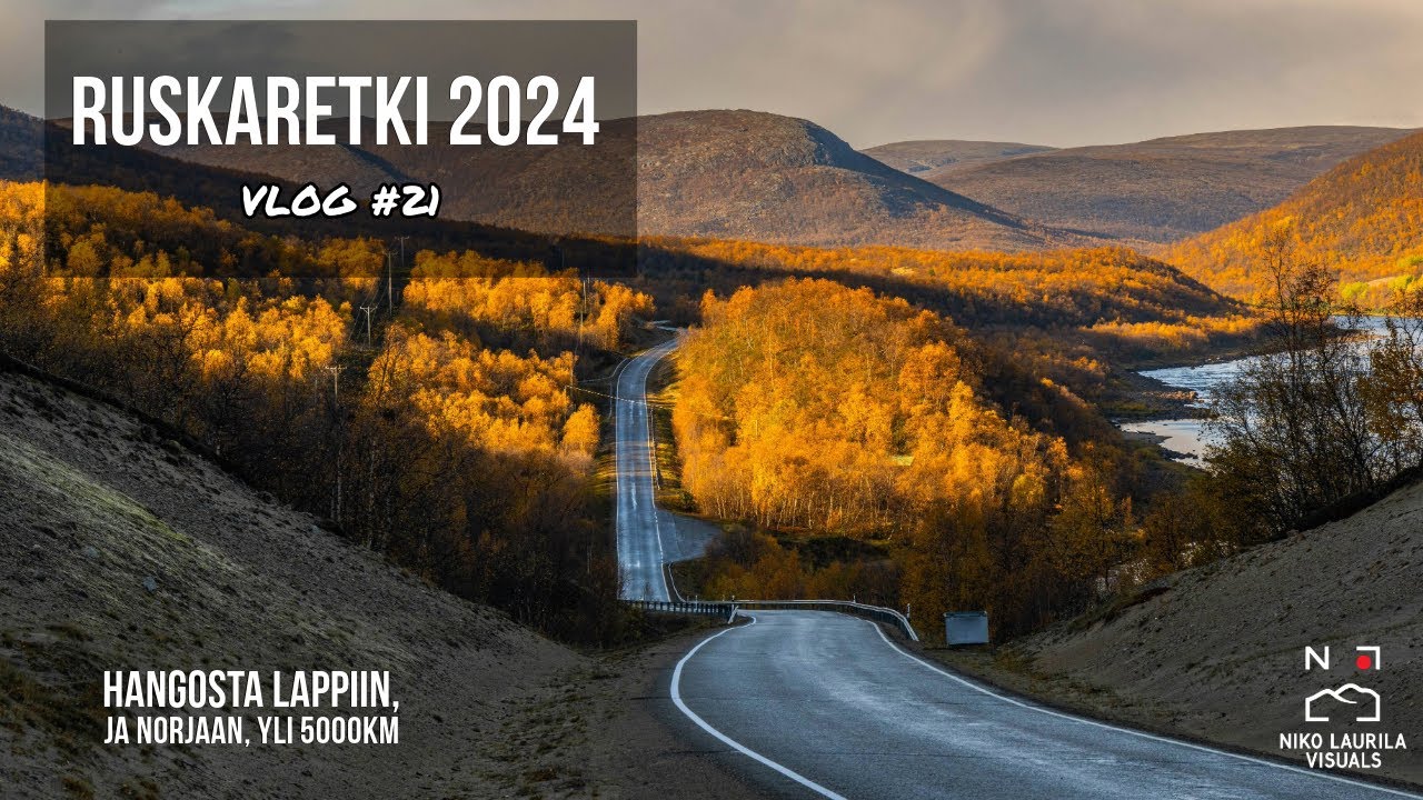 RUSKARETKI 2024 HANGOSTA LAPPIIN: RUSKAA, REVONTULIA, ENSILUNTA JA UPEITA MAISEMIA! #vlog21