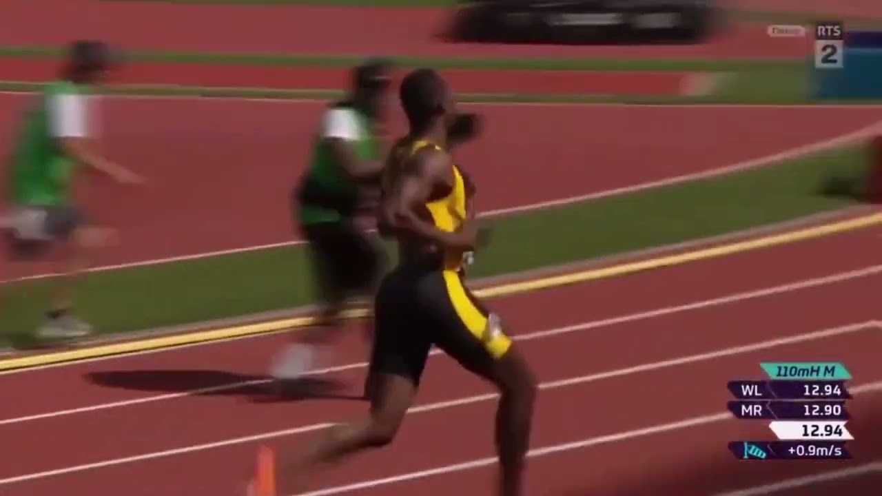 Men's 110M Hurdles  |  Hansle Parchment wins with 12.93s  | Eugene Diamond League 2023...