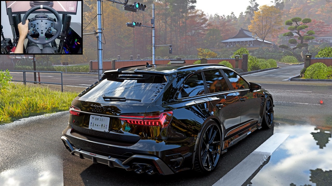 Forza Horizon 6 - AUDI RS6 AVANT | Logitech RS50 Gameplay