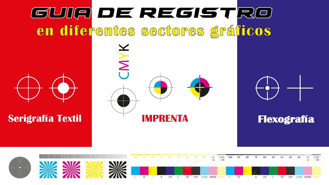 Como crear guia de registro para diseño