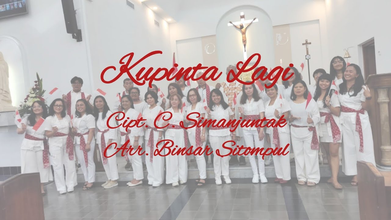 Kupinta Lagi - Cipt. Cornel Simanjuntak - Arr. Binsar Sitompul 