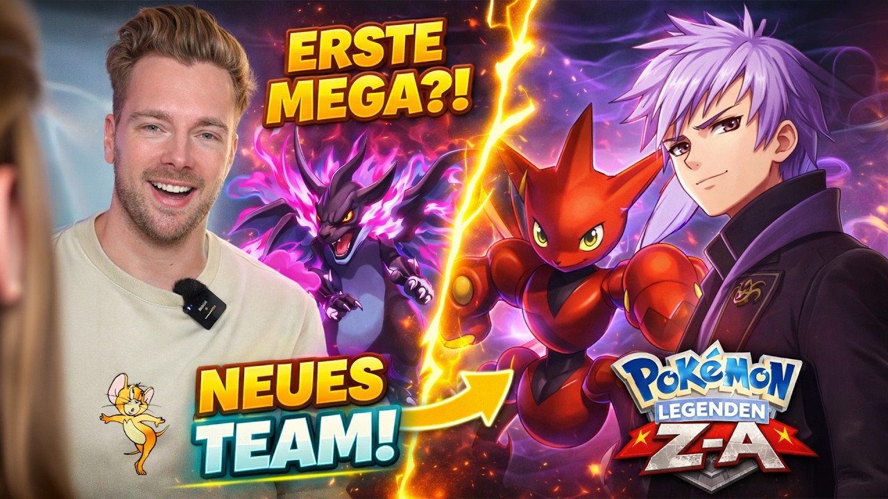 UNSER NEUES TEAMMITGLIED… 😳 & ERSTE MEGA-ENTWICKLUNG?! | Pokémon Legenden Z-A
