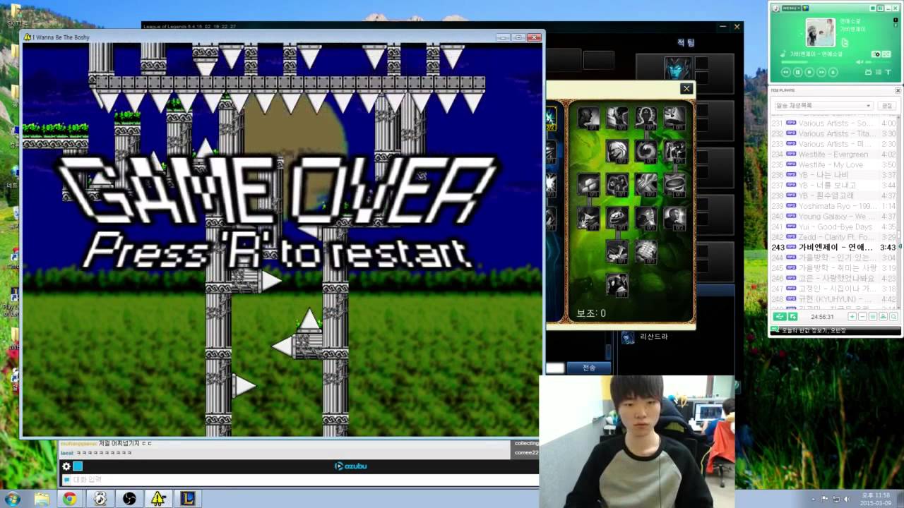 SKT T1 Faker Games - Korea LOL SoloQ - 09.03.2015