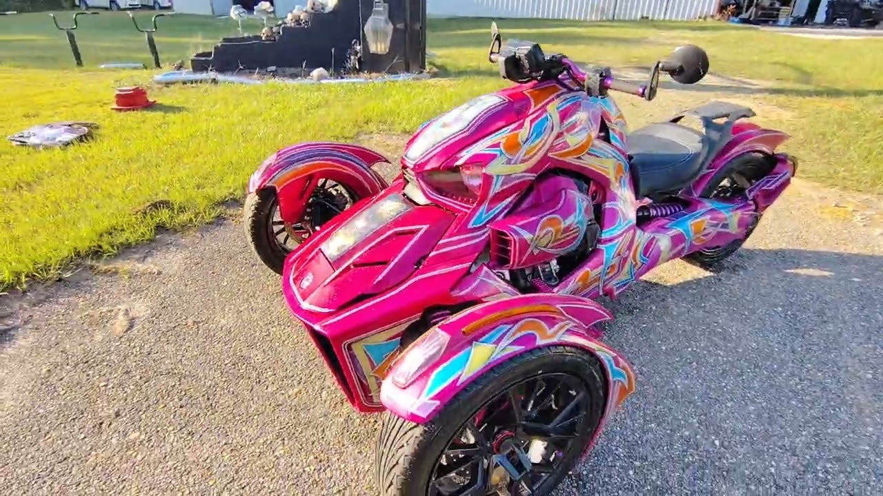 Can am Ryker custom paint lowrider 
