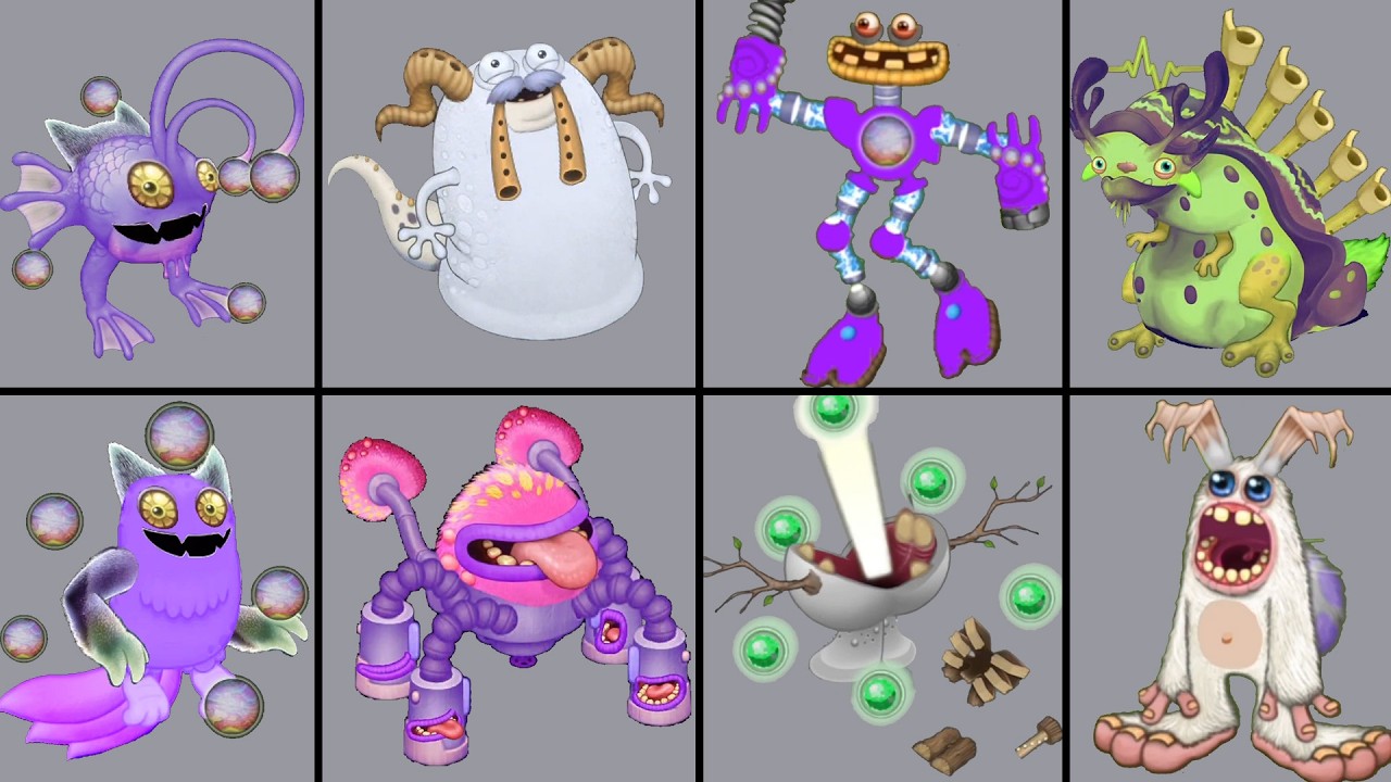 [What if] ALL Monsters was played by Naturals | My Singing Monster