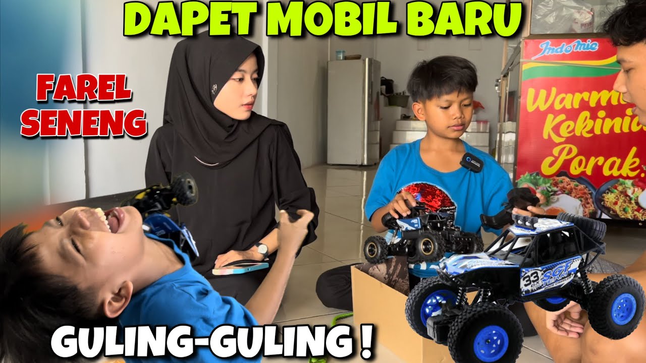 AKHIRNYA MOBIL BARU FAREL DATENG❗️