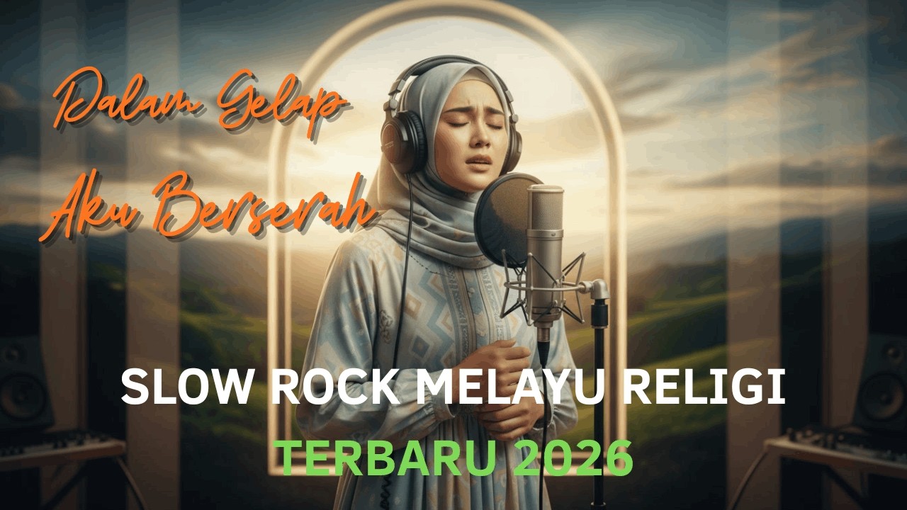 Dalam Gelap Aku Berserah | Slow Rock Melayu Religi | Lagu Doa Penenang Hati