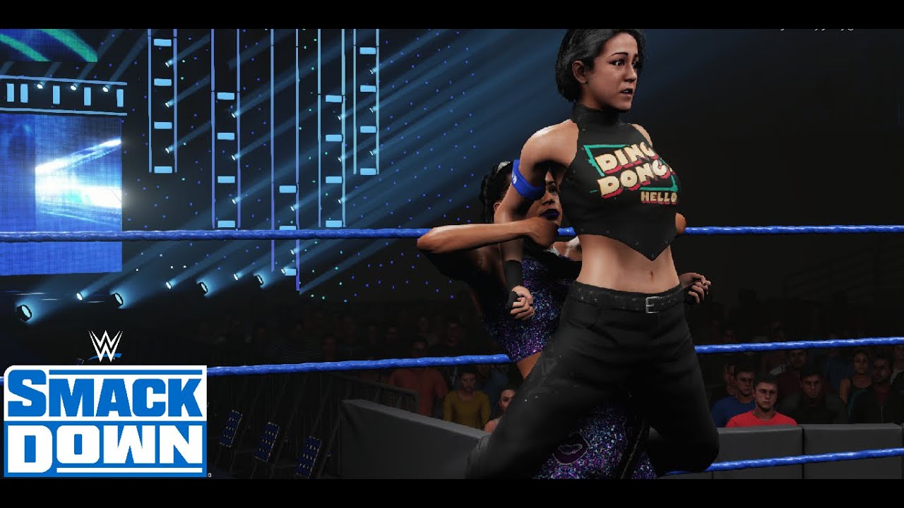 Bayley vs Bianca Belair | SmackDown | (PC MODS)