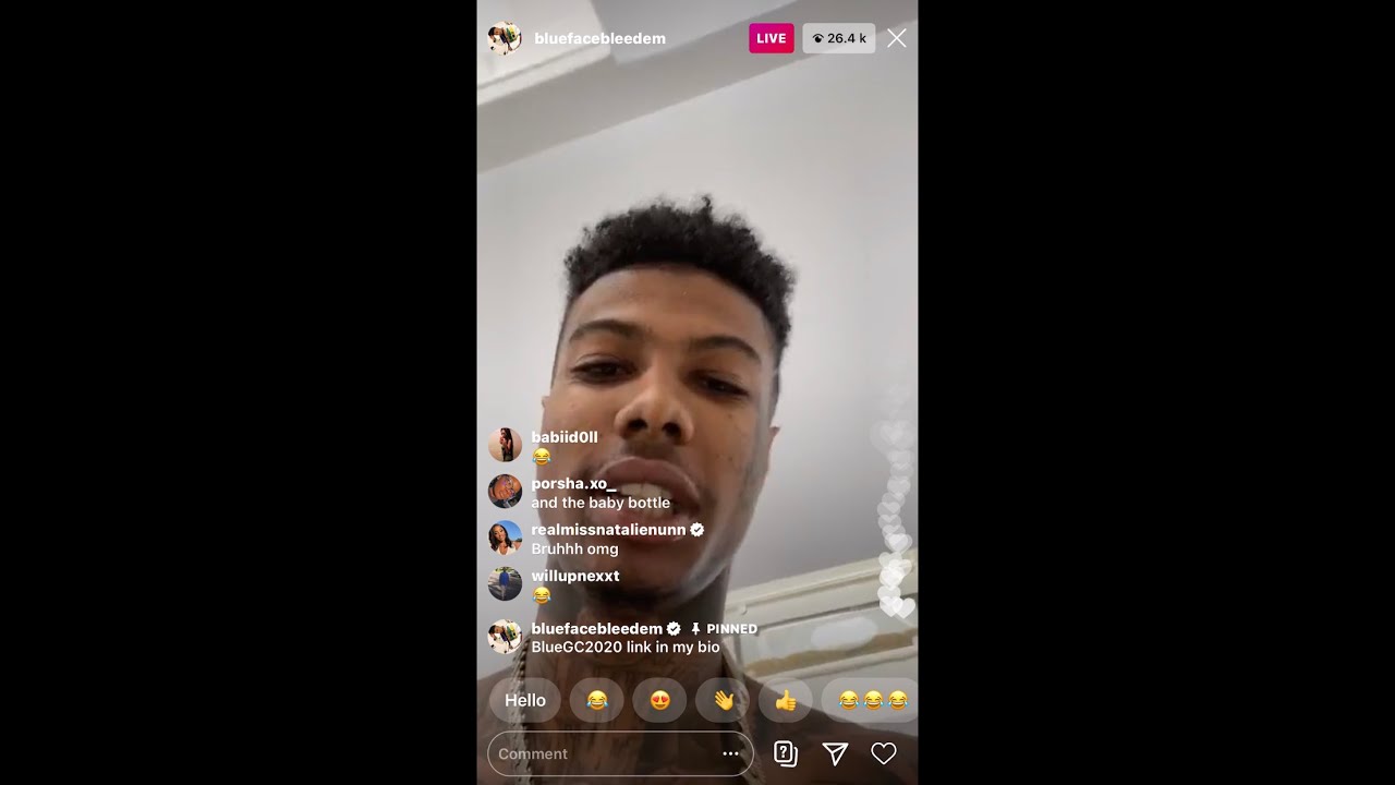 BlueFace On Instagram Live Got girls fighting at his crib🤣 | 😳*GETS HEATED*