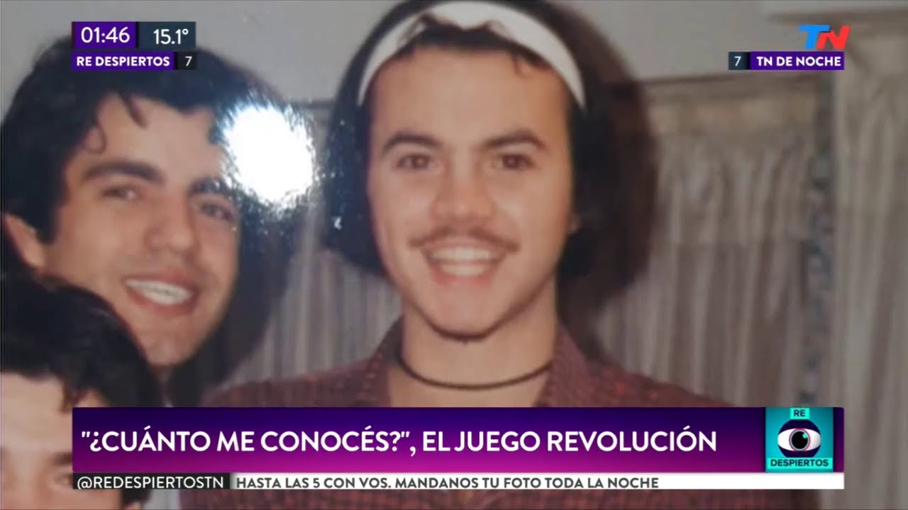 BUTI Juan Butvilofsky de joven y con pelo lacio en &lsquo;&lsquo;&iquest;Cu&aacute;nto me conoc&eacute;s?&rsquo;&rsquo; #ElPase #ReDespiertos
