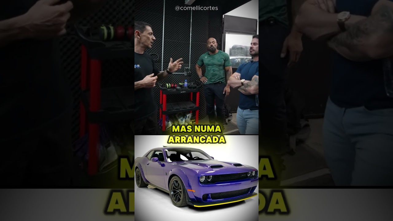 O Hellcat &eacute; muito forte ? #renatocariani #juliobalestrin #toguro #hellcat