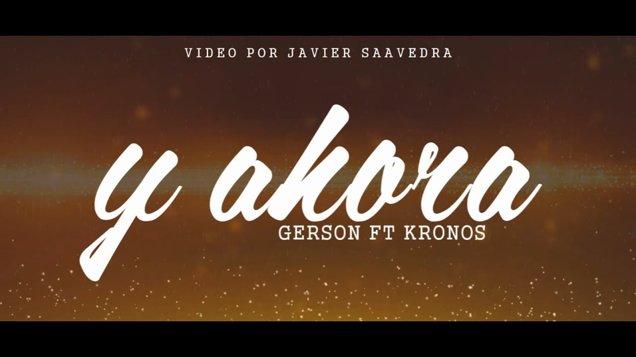 ¿Y ahora? - Versong Ft Kronos (Vídeo Lyrics)