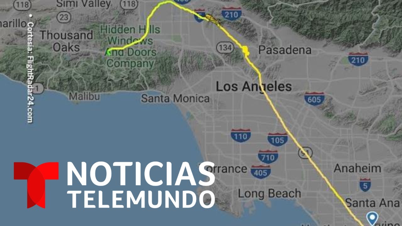As&iacute; fue el mensaje del helic&oacute;ptero de Kobe Bryant a la torre de control antes del accidente