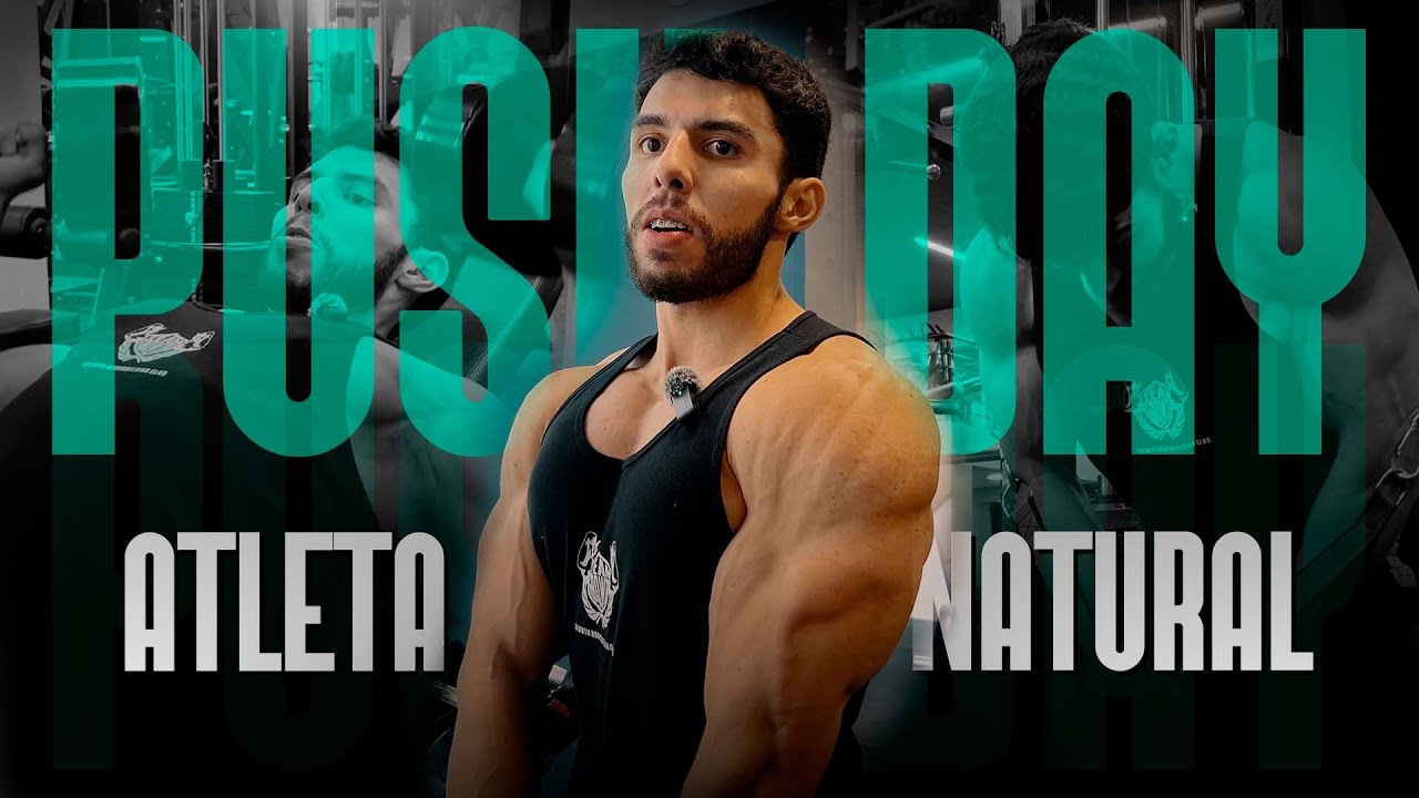 “PUSH DAY” de um NATTY 🌱 | Peito, Ombro e Tríceps no Estilo Alison