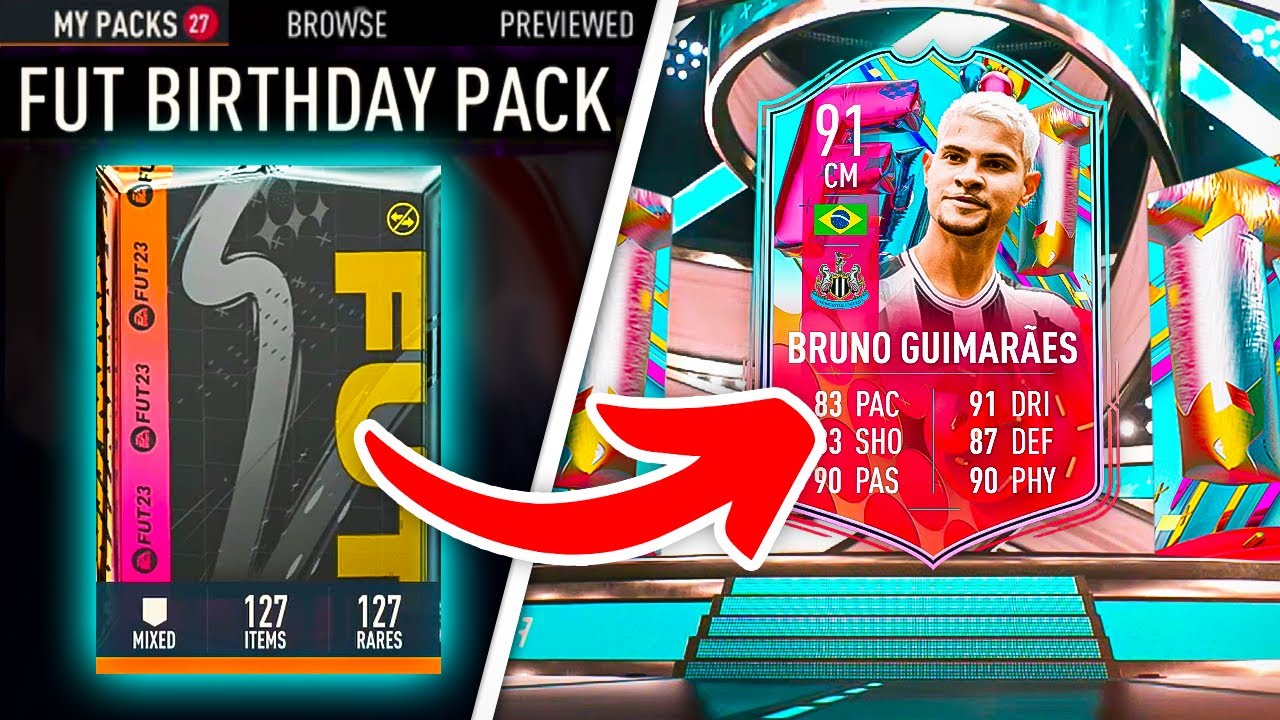 20 наборов поздравлений с днем ​​рождения FUT по 500 тысяч! 👀 FIFA 23 Ultimate Team