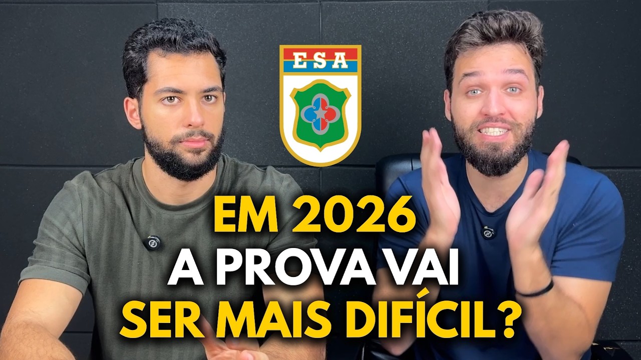 Vai ficar mais difícil passar na ESA? (Entenda o que vai acontecer)