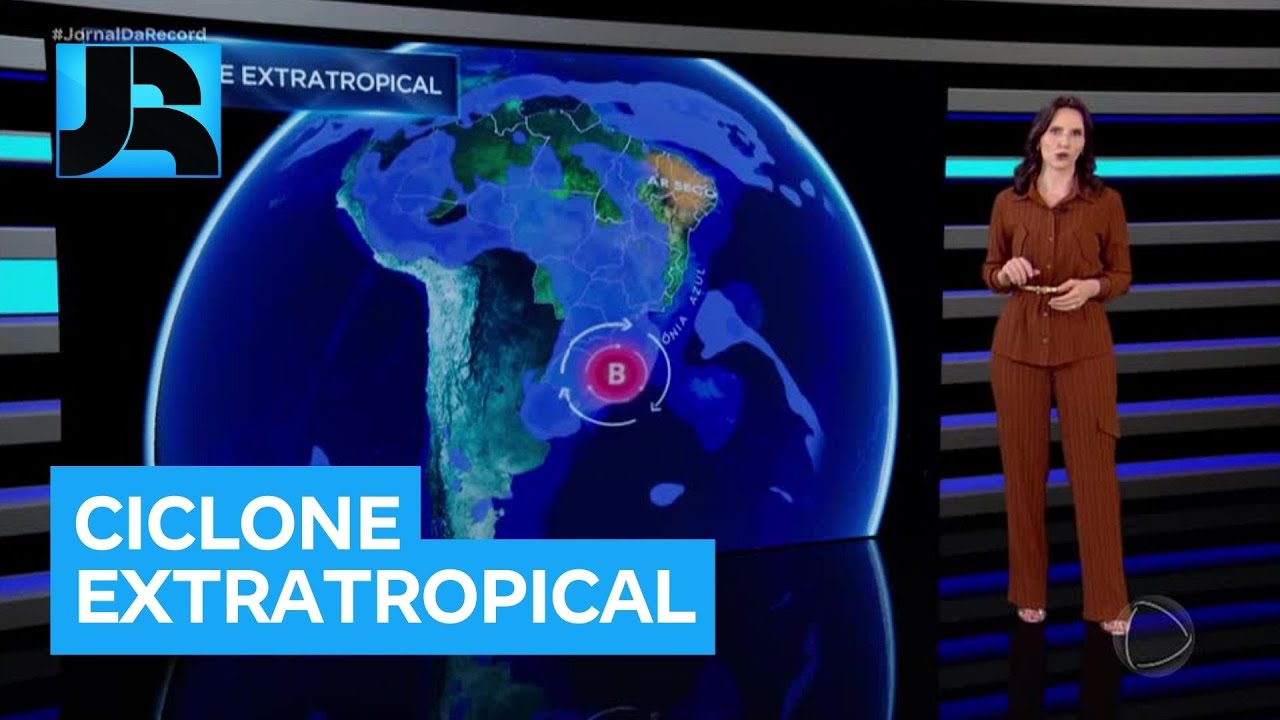 Previs&atilde;o do Tempo: Ciclone extratropical deve provocar chuvas e rajadas de vento em parte do pa&iacute;s