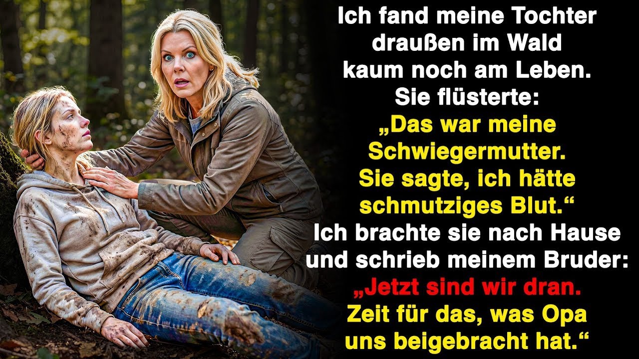 Erschöpft flüsterte meine Tochter_ „Meine Schwiegermutter sagte, das habt ihr verdient.“