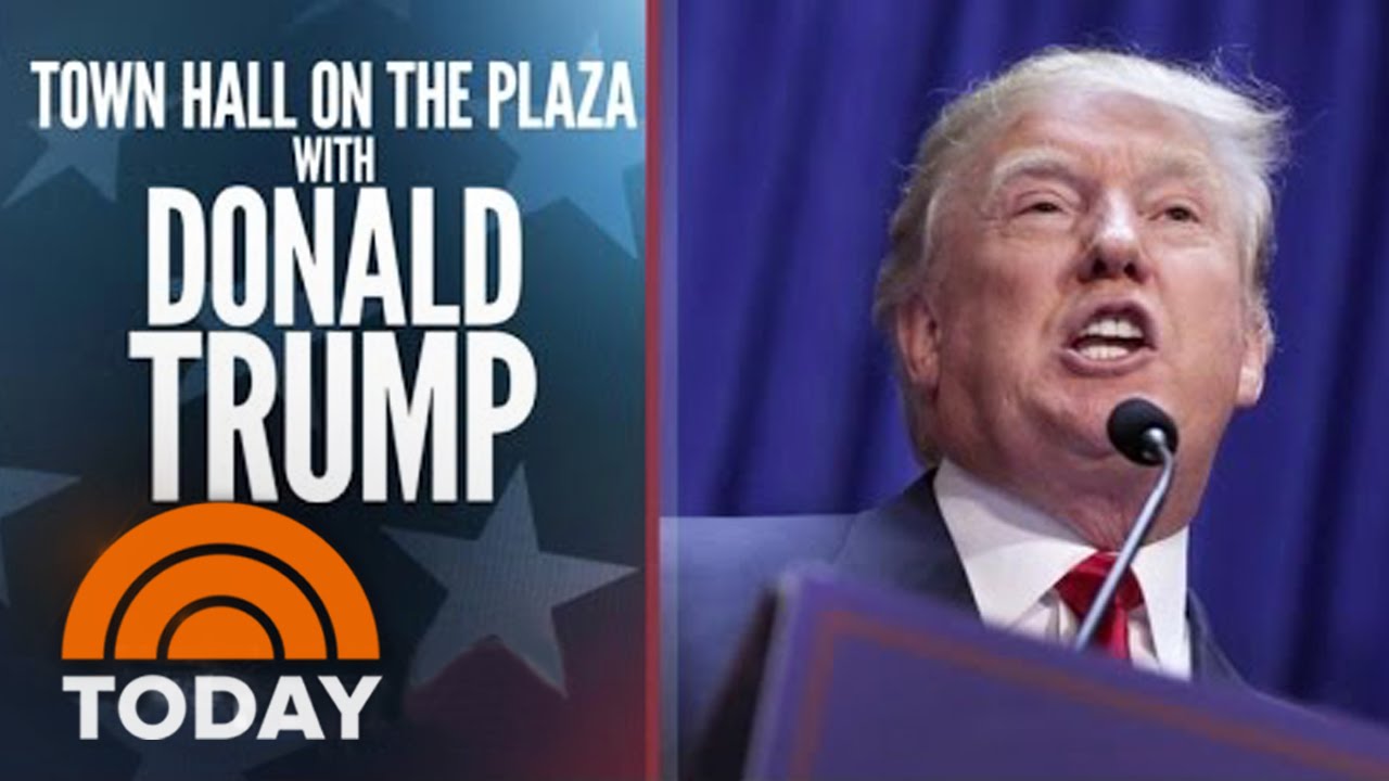 Donald Trump Will Field Questions At Town Hall On TODAY Plaza On April 21 | TODAY
