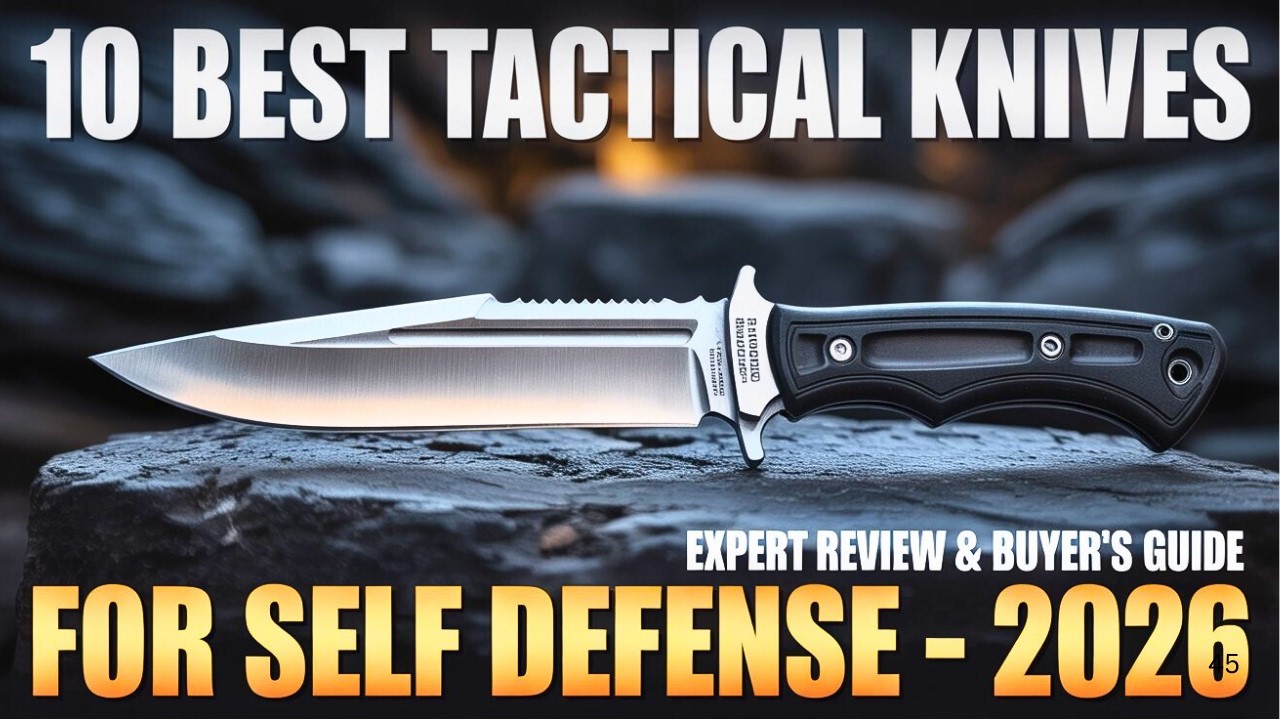 10 Best Tactical Knife for Self Defense (2026) – Expert Review & Buyer’s Guide