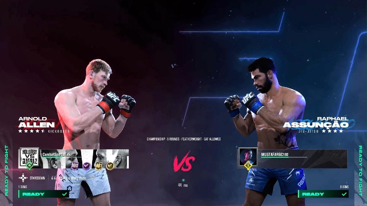 UFC 5 Arnold Allen vs Raphael Assuncao
