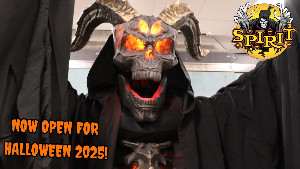 SPIRIT HALLOWEEN is NOW OPEN for 2025! | First Visit of the 2025 HALLOWEEN SEASON
