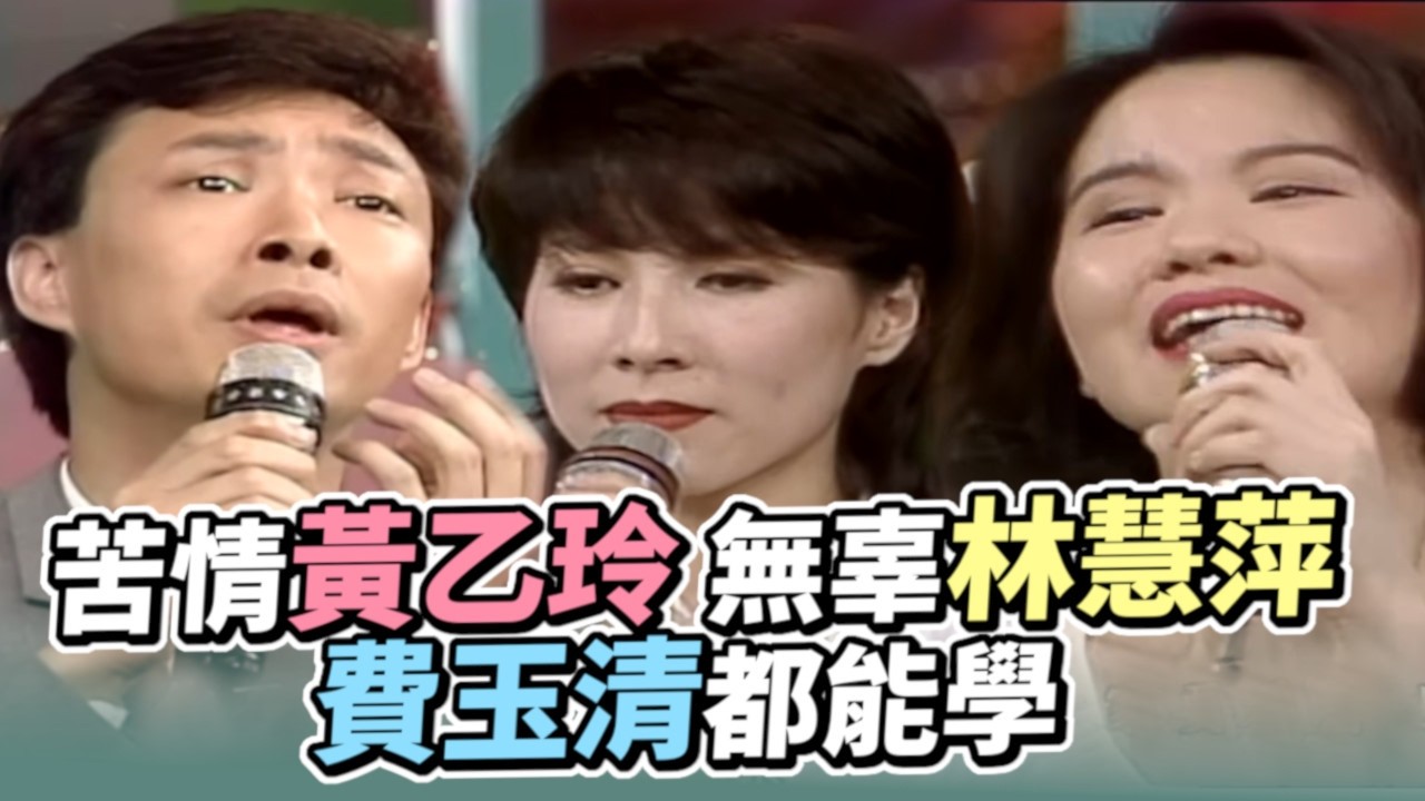 苦情黃乙玲 無辜林慧萍 費玉清都能學 【龍兄虎弟】精華