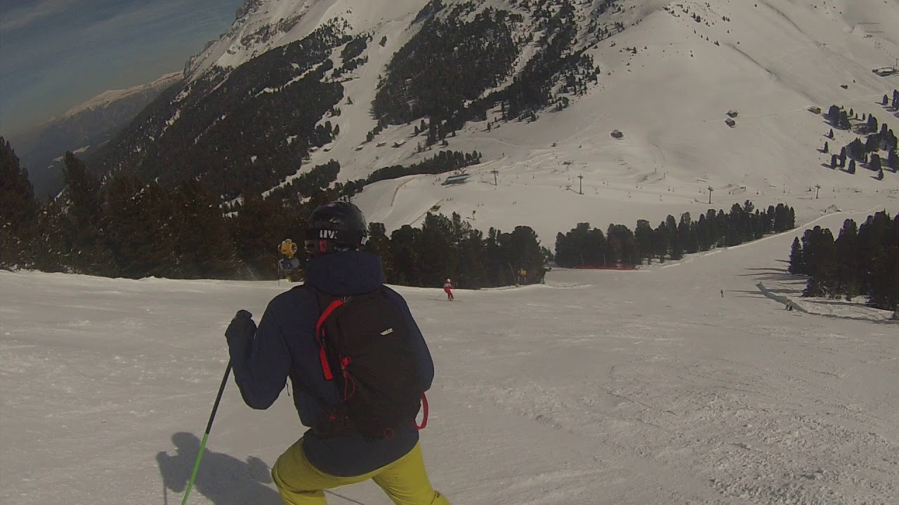 Chiara Papà Pala di Santa col sole In Pista fino a Pampeago